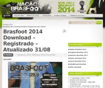 Nacaobrasfoot.net(自贡蛹殉代理记账有限公司) Screenshot