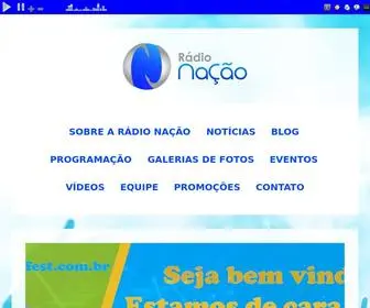 Nacaofest.com.br(Rádio Nação) Screenshot