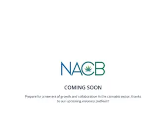 Nacb.com(National Association of Cannabis Businesses) Screenshot