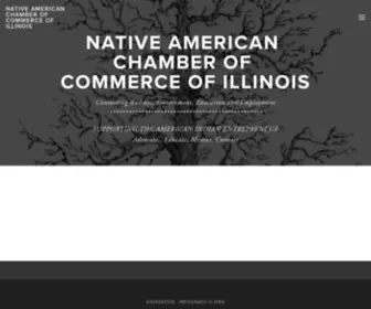 Nacc-IL.org(Native American Chamber of Commerce of Illinois) Screenshot