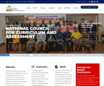 Nacca.gov.gh(The National Council for Curriculum and Assessment (NaCCA)) Screenshot