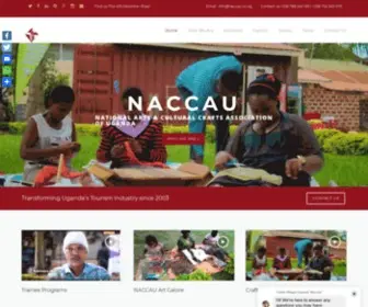 Naccau.co.ug(Our cultural Heritage) Screenshot