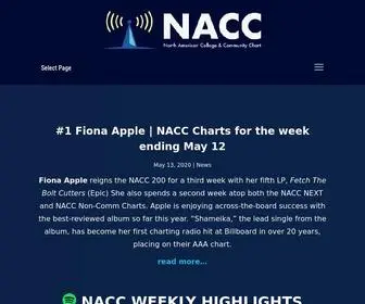 Naccchart.com(NACC Radio Chart) Screenshot