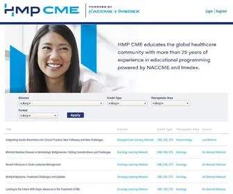 Naccme.com(North American Center for Continuing Medical Education) Screenshot