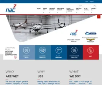 Nac.co.za(National Airways Corporation) Screenshot