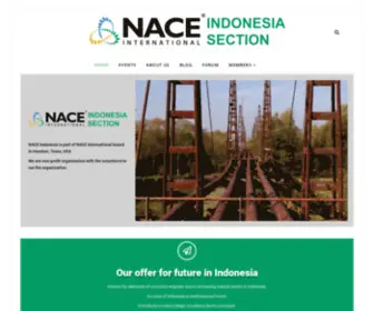 Naceindonesia.org(Corrosion Prevention Resources in Indonesia) Screenshot