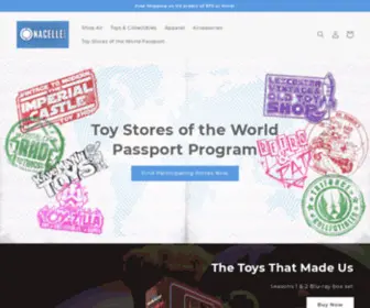 NacelleStore.com(The Nacelle Shop) Screenshot