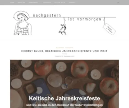 Nachgesternistvormorgen.de(Und Lifestyle Blog aus Berlin) Screenshot