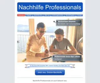 Nachhilfe-Professionals.ch(Professionelle Nachhilfe in Bern & Thun) Screenshot