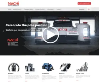 Nachi.de(NACHI EUROPE GmbH) Screenshot