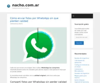 Nacho.com.ar(Compartiendo Conocimiento) Screenshot