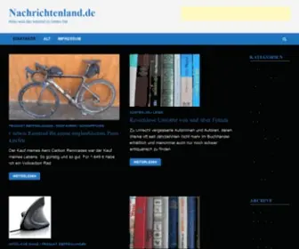 Nachrichtenland.de(Alles was das Internet zu bieten hat) Screenshot