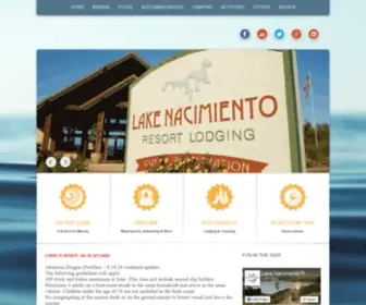 Nacimientoresort.com(Lake Nacimiento Resort) Screenshot