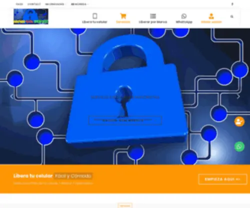 Nacion-GSM.website(Libera tu movil) Screenshot