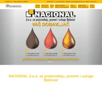 Nacional-BJ.com(Početna) Screenshot