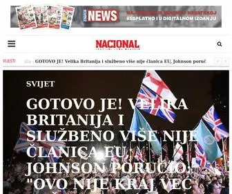 Nacional.hr(Online) Screenshot