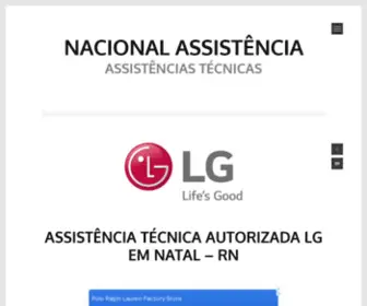 Nacionalassistencia.com.br(Nacional Assistência) Screenshot
