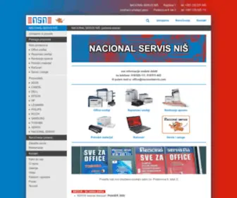 Nacionalservis.com(NACIONAL) Screenshot