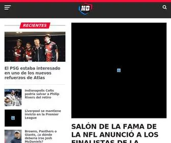 Naciondeportes.com(Nación Deportes) Screenshot