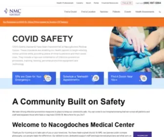 Nacmedicalcenter.com(Nacogdoches Medical Center) Screenshot