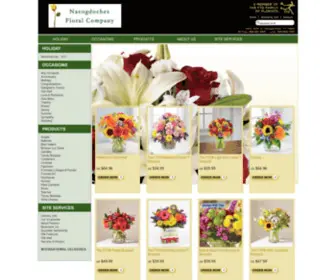 Nacogdochesfloral.net(Nacogdoches Floral Company) Screenshot