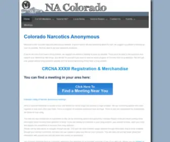 Nacolorado.org(Colorado Region) Screenshot