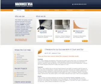 Nacomex.com(About us) Screenshot