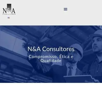 Naconsult.com.br(N&A Consultores) Screenshot