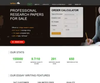 Nacopapers.com(Help me Write my Research Paperr) Screenshot
