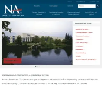 Nacorporation.com(North American) Screenshot