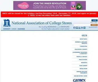 Nacs.org(National Association of College Stores (NACS)) Screenshot