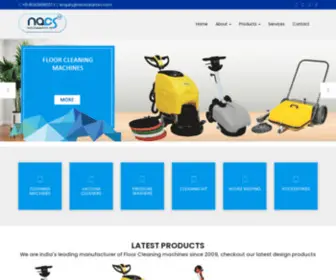 Nacscleantech.com(NACS Cleantech Pvt) Screenshot