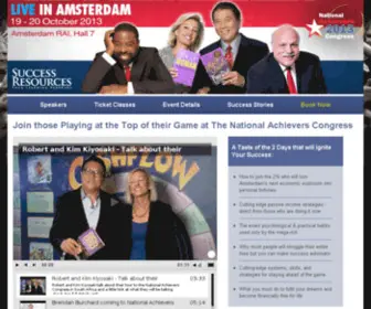 Nacseminar.com(National Achievers Congress Europe Seminar) Screenshot