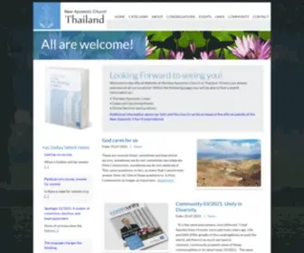Nacthailand.org(The official Website of the New Apostlolic Church in Thailand) Screenshot