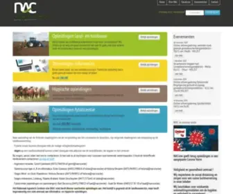 NacVzw.be(Nationaal Agrarisch Centrum) Screenshot