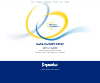 Nadaciadoprastav.sk(Nadácia) Screenshot