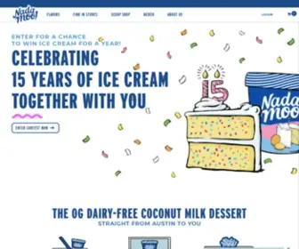 Nadamoo.com(Dairy-Free Ice Cream) Screenshot