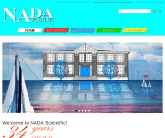 Nadasci.com(NADA Scientific) Screenshot