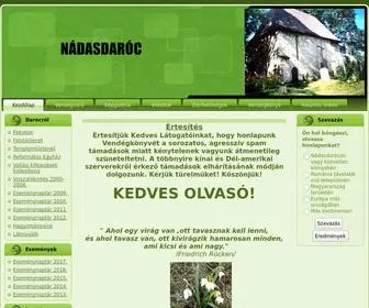 Nadasdaroc.hu(Köszöntjük) Screenshot