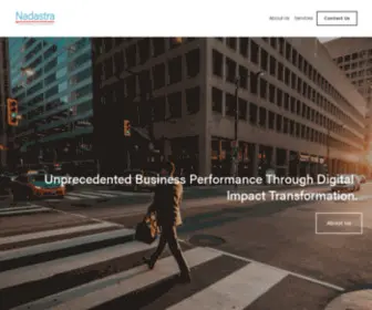 Nadastra.com(Digital Impact Transformation) Screenshot