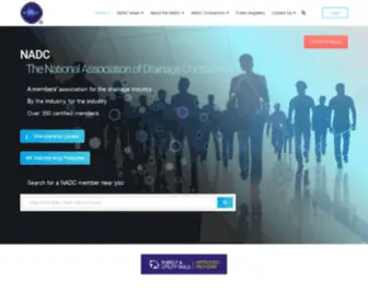 Nadc.org.uk(National Association of Drainage Contractors) Screenshot