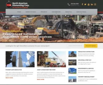 Nadc1.com(Nationwide Heavy Industrial Demolition Contractors) Screenshot