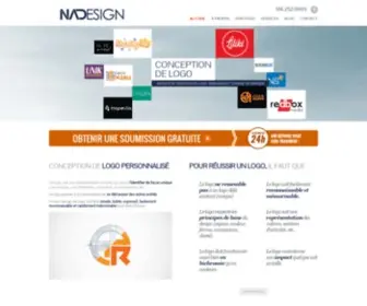 Naddesign.ca(Création) Screenshot