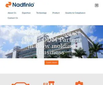 Nadfinlo.com(Nadfinlo Plastics Industry Co) Screenshot