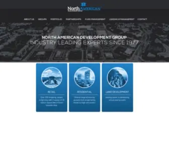 Nadg.com(North American Development Group (“NADG”)) Screenshot