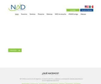 NadGlobal.com(¿Quiénes somos) Screenshot