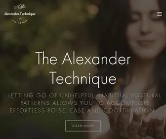 Nadiabanna.com(The Alexander Technique) Screenshot