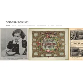 Nadiaberenstein.com(Nadia Berenstein) Screenshot