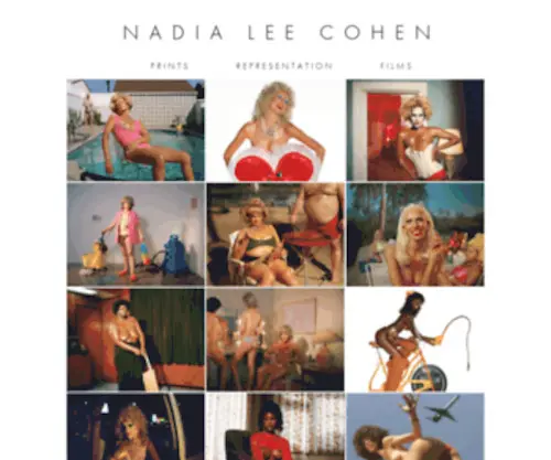 Nadialeecohen.com(HOLLOW HEIGHTS) Screenshot