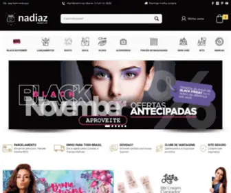 Nadiaz.com.br(Nadiaz Makeup) Screenshot